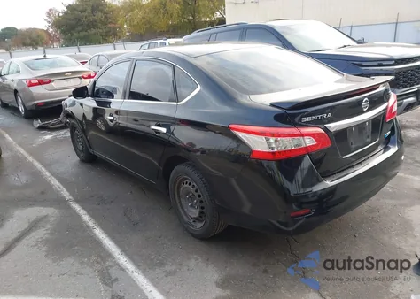2013 Nissan Sentra Sv z USA, uszkodzony, nr VIN 3N1AB7AP2DL778038